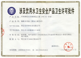 Health and safety products health permits